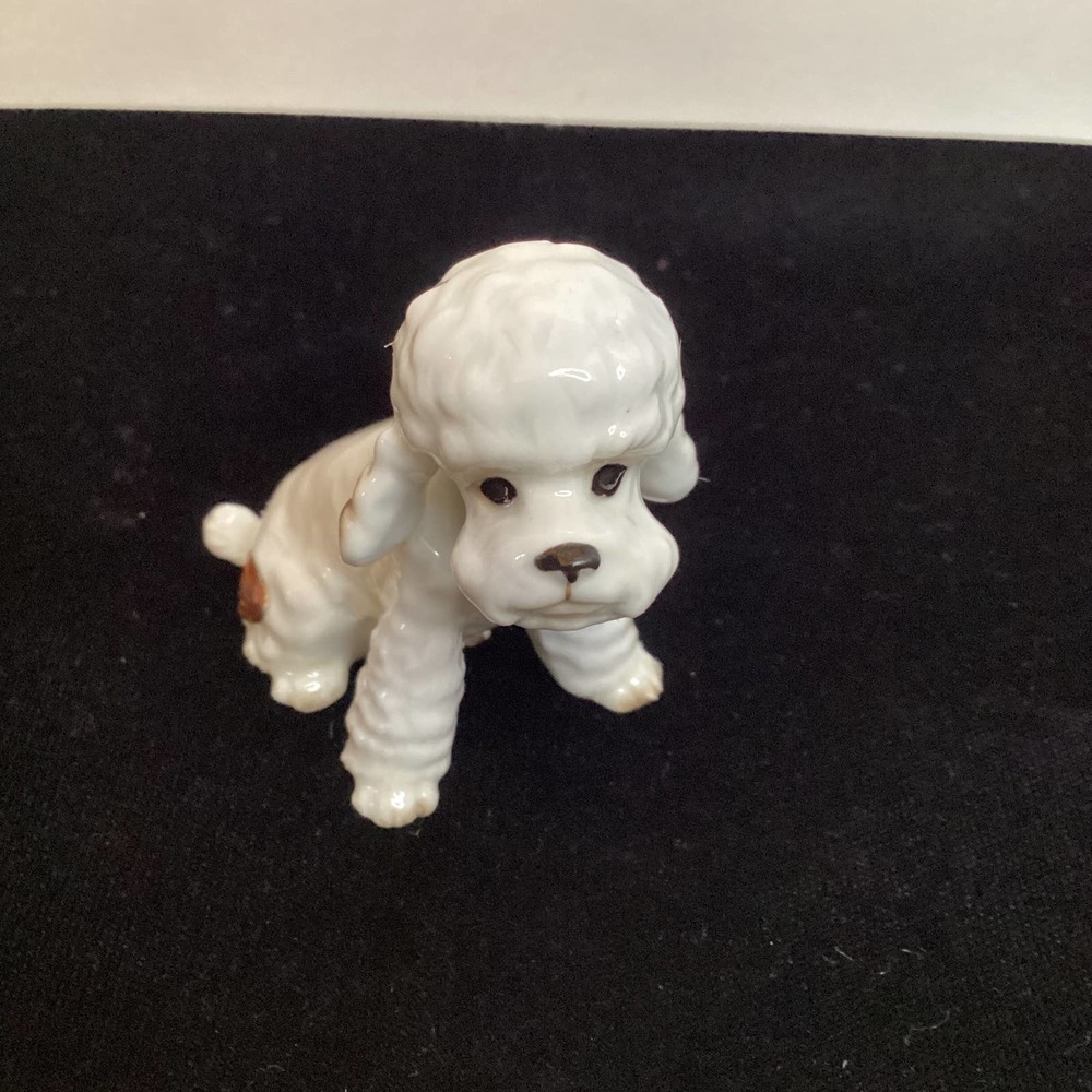 White Poodle Figurine - Picture 3 of 8